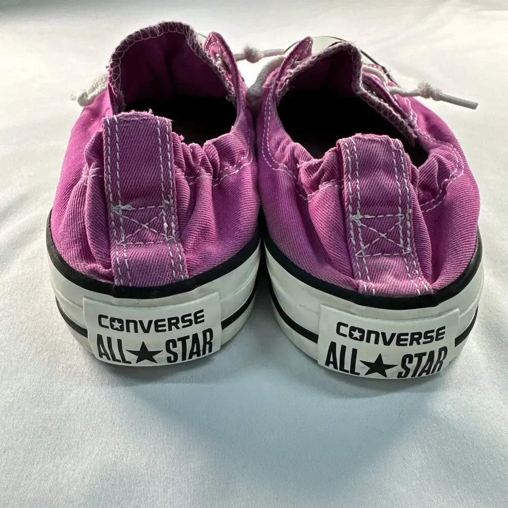 Converse Chuck Taylor Slip-On Sneakers Magenta Pink Canvas Women’s Size 9
